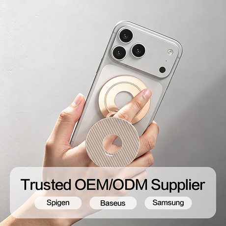 OX-3 Double-Sided Magnetic Holder · Champagne gold · OEM / ODM support